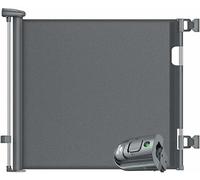 KIDIZ Rejilla protectora para escaleras, extensible, 0 - 180 cm, rejilla de seguridad para niños para bebés y mascotas, rejilla de protección para escaleras y puertas, incluye anclaje al suelo y