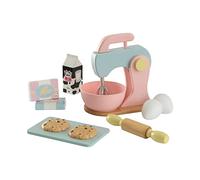 KidKraft Amasadora Repostería de Juguete de Madera Pastel con Galletas, Set de Cocina y Pastelería de Juguete con Accesorios, Electrodomésticos Cocina para Jugar, Juguetes niños 3+ años (63371)