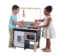 KidKraft Cocina de Juguete Artisan de Madera para Niños con Accesorios incluidos, Cocinita Infantil con Dispensador de Cubitos de Hielo, Juguetes niños 3+ años, 53440