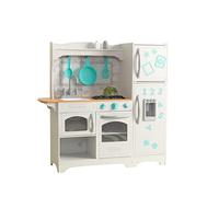 KidKraft Cocina de Juguete Countryside de Madera para niños con imanes Nevera, dispensador de Cubitos de Hielo y Accesorios Incluido, Juguetes niños 3+ años (53424) Exclusivo en Amazon