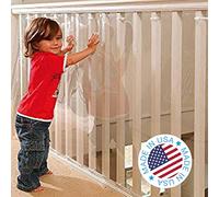 Kidkusion Protector de riel para exteriores Clear View