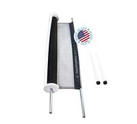 Kidkusion Protector retráctil para calzada, Negro, 20 pies | Seguridad en la calzada; Exterior; Barrera; Ajustable