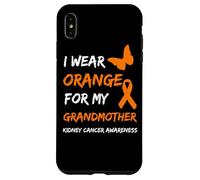Kidney Cancer I Wear Orange For My Grandmother Ribbon Carcasa para iPhone XS MAX