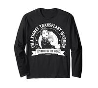 Kidney Transplant Warrior NFTW Camiseta Manga Larga