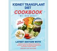 KIDNEY TRANSTPLANT DIET COOKBOOK FOR SENIORS
