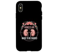 Kidneys Are Made to be Shared Kidney Disease Awareness Carcasa para iPhone X/XS