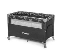 kidnort Livsmiljö - Cuna de Viaje Plegable (Gris Oscuro)
