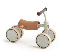Kidpop Big Bee Baby Balance Bike, Bicicleta empujable de Cuatro Ruedas, Juguete de Montar para niños de 1 a 2 años, Regalo para el Primer cumpleaños, La Primera Bicicleta de tu pequeño - Blanco