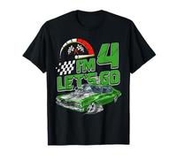 Kids 1st Birthday Racing Car Gifts 1 Year Old Boys Party Camiseta