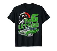 Kids 1st Birthday Racing Car Gifts 1 Year Old Boys Party Camiseta