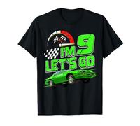Kids 1st Birthday Racing Car Gifts 1 Year Old Boys Party Camiseta