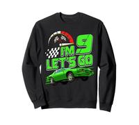 Kids 1st Birthday Racing Car Gifts 1 Year Old Boys Party Sudadera