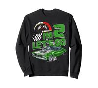 Kids 1st Birthday Racing Car Gifts 1 Year Old Boys Party Sudadera