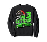 Kids 1st Birthday Racing Car Gifts 1 Year Old Boys Party Sudadera
