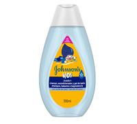 Johnson’s Kids Champú niños, acondicionador pelo y gel de baño 300 ml | 3 en 1, enriquecido con aceite de coco, para cabello y piel delicada, testado por pediatras, dermatólogos y oftalmólogos
