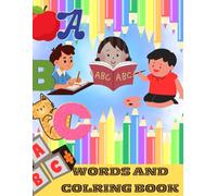 Kids’ ABC Words And Colouring Book