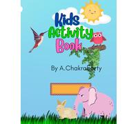 Kids activity book: welcome spring with little hands