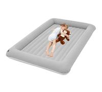 Kids Air Mattress, Portable Child Airbed, Cozy Inflatable Airing, 61.42 * 39.37 * 11.81inches, Raised Frame Airbed, Detachable Inner Pad Children Mattress for Plane