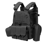 Kids Airsoft Vest - Adjustable Protective Gear with Multiple Storage Pouche | Kids Vest, Adjustable Protective Gear, Multiple Storage Pouches, Comfortable Fit Design, Outdoor Training