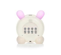 Kids Alarm Clock, Sleep Training Clock with Sun & Moon, Sleep Sound Machine, Timer Night Light, OK to Wake Clock Rabbit