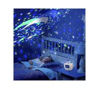Kids Alarm Clock, Stars 7 Color Changing Night Light, Digital Alarm Clock Temperature Detect for Toddler, Children Boys And Girls, Students To Wake Up