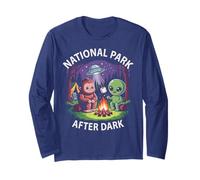 Kids Alien National Park After Dark Bigfoot Camp Crew Manga Larga