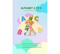 Kids Alphabet A-Z Learning to trace and colouring book (Kids Colouring Book)