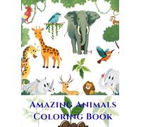 Kids Animal Coloring Book: Fun Jungle, Farm, Ocean, and Dinosaur Adventures for Ages 3-8