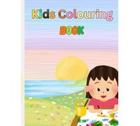 Kids Animal Colouring Book: Fun Activity Book For Boys And Girls Ages 4-8 : Featuring 28 Simple Pages Farm , Wild Animals And Pets