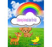 Kids animals colouring book