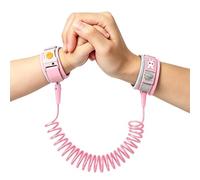 Kids Anti Lost Wrist Link Safety Strap | Polyester TPU Steel Wire 150cm Magnetic Lock Extension Child Walking Harness Band Protection | Travel Outdoor Walking Camping Museum Mall Commuting Safety