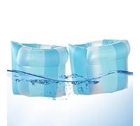 Kids Arm Floats - 1 Pair Stripe Pattern Pool Floater Ring,Water Wings,for Boys Girls Outdoor Backyard Beach Lake River Water Park Vacation