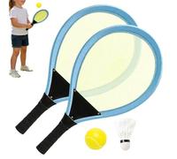Kids Badminton Set,Portable Paddle Game,Badminton Racket Set | for 3-12 Years Old Boy Girl Indoor Outdoor Home Kindergarten School