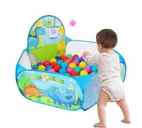 Kids Ball Pit, Foldable Tent, Thickened Indoor Play Pit with Basketball Hoop, Fun Activity Center for Boys and Girls, Perfect for Thanksgiving, Christmas, Birthday Parties, Indoor or Outdoor Play