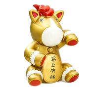 Kids Bank - Resin, 4.72x4.92x3.14in Saving Jar Decorative Horse Coin Bank Auspicious Design | Tabletop Display Money Storage Solution, Coin Banks For Kids, Birthdays, Bedroom Decor
