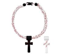 Kids Baseball Necklaces - Braid Sports Pendant, 50 cm Béisbol Necklace for Teams, Woven Accessory Component with Secure Clasp, Athletic Jewelry Tool for Visual Identity Team Spirit Sports Activity, Se