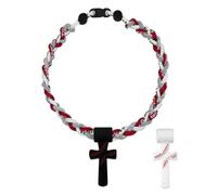 Kids Baseball Necklaces - Braid Sports Pendant, 50 cm Béisbol Necklace for Teams, Woven Accessory Component with Secure Clasp, Athletic Jewelry Tool for Visual Identity Team Spirit Sports Activity, Se