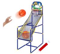 Kids Basketball Hoop 122cm Portable Game Set with 2 Balls Pump