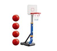 Kids Basketball Hoop Outdoor Mini Height Adjustable Portable Goal
