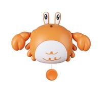 Kids Bath Toy, Toddler Wind-Up Crab Toy, 3.94x2.17x5.31 Inches Interactive Water Companion, Cute Floating Design, Fun Parent-Child Play for Beach Travel Bathtub Daycare Use