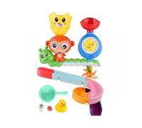 Kids Bath toys cute monkey sucker turn around baby bath sprinkler sprinkler bathroom toys