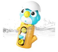 Kids Bath Toys, Shower Water Toy, 4.14x3.35in Suction Cup Holder, Authentic Rotating Baths Game, Compact Kid Showers Toys for Hotel, Apartment, Vacation, Travel, Swimming Pool
