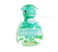 Kids Bath Toys, Water Bath Toys, Waterproof Construction Cute Animal Transparent Body Egg-Shaped Design Automatic Spray, Baby Toy for Boys Girls Ages 0-7 3.94x4.33inches