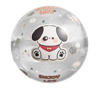 Kids Beach Balls - 23.62 Inch Transparent Inflatable Pool Toys for Vacation, Backyard, Park Party, Easy to Inflate and Deflate, Family Gathering with Games for Adults, Children