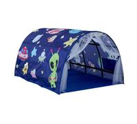 Kids Bed Tent - 55 x 39 x 31 in Starlight Dream Play Tent with Inner Pocket, Child-Friendly Design Portable Sleep Privacy Space, Bedroom Decor | for Girls Boystoddlers Indoor Gamesgifts Drafty