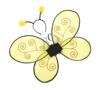 Kids Bee Wings Costume Set, Headband For Stage & Halloween Dress Up | Lightweight Costume for Theater, Carnival, Easter, Masquerade, Party & Holiday Events, Ideal for Kids Performance Wear