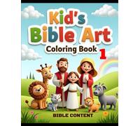 Kid's Bible Art coloring book One