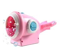 Kids Bike Bubble Machine - Battery Operated Outdoor Fun Toy | Easy Mount Bubble Maker For Ages 3+ | Creates Trail of Bubbles, Durable ABS, Summer Activity Gift For Boys Girls