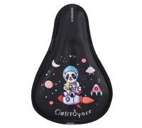 Kids Bike Seat Cushion - 8.6in Gel Saddle Cover | Silicone & Sponge Soft Bicycle Seat Pad with Cartoon Design, Shock Absorbing Comfort Cushion For Youth Mountain Road Bike