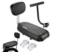 Kids Bike Seat with Backrest, Armrest Footrest - Rear Mounted Child Bicycle Carrier Seat, Universal Bicycle Rear Child Seats, Safe Comfortable Bike Carrier Seats for Kids on Mountain Bikes, Road Bikes